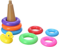 Little fingers Ride on Toys Elephant Rings Toss(Color Vary) Multi