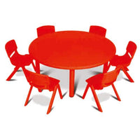 Little Fingers Intra Kids Strong and Sturdy School Study Half Round Moon Kids Table