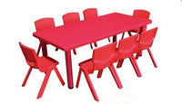Little Fingers Intra Kids Strong and Sturdy School Study Half Round Moon Kids Table