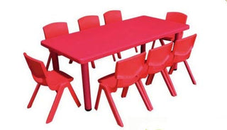Little Fingers Intra Kids Strong and Sturdy School Study Half Round Moon Kids Table