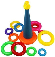 Little fingers Ride on Toys Elephant Rings Toss(Color Vary) Multi