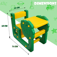 Little Fingers School Activity Study Desk for Kids -Perfect for Home and Schools (Single Seater Plastic Desk)