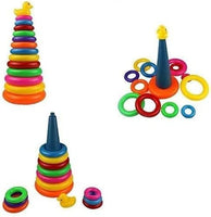Little fingers Ride on Toys Elephant Rings Toss(Color Vary) Multi