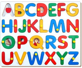 Little Fingers Tray - Alphabets Upper Case with Pictures Inside