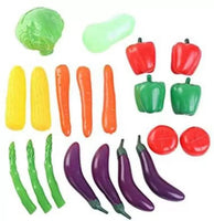 Little Fingers Kids Play Fruits n Vegetables (Fruits Cutting Big)