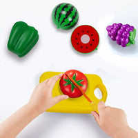 Little Fingers Kids Play Fruits n Vegetables (Fruits Cutting Big)