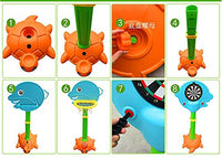 Intra Kids Adjustable Basketball Hoop Set for Kids – Indoor & Outdoor Basketball Stand with Ball – Fun Sports Toy for Toddlers & Children Ages 3+ (Juniors)
