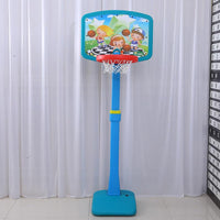 Intra Kids Adjustable Basketball Hoop Set for Kids – Indoor & Outdoor Basketball Stand with Ball – Fun Sports Toy for Toddlers & Children Ages 3+ (Juniors)