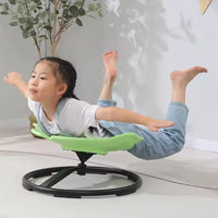 Little Fingers Hover Spin Seat for Kids & Adults | Indoor Spinning Balance Seat for Fun, Play & Movement | Sturdy Rocker Swivel Seat | Color may Vary