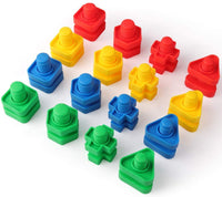 Little Fingers Multi-Shape Lacing Cards Set – Educational Threading Toy for Kids with Animals More (10-PCS)