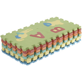 Sunta Alphabet/Animal Mats, 12 inches (Multi Color)