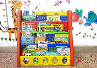 Intra Kids Plastic Bookshelf Magazine Holder for School/Office/Reception Living Room Furniture : Bookcases, Multicolour