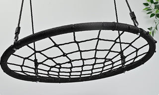 Little Fingers Playground Spider Rope Climbing Net Hammock Swing, 500kg Capacity, Red/Green/Black, PP/Metal/Steel Construction, Indoor/Outdoor,