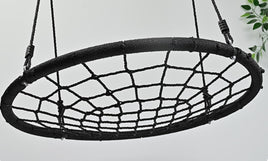Little Fingers Playground Spider Rope Climbing Net Hammock Swing, 500kg Capacity, Red/Green/Black, PP/Metal/Steel Construction, Indoor/Outdoor,