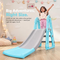 eHomeKart Garden Slide for Kids - Super Garden Slider with Extended Buffer Zone - for Boys and Girls - Perfect for Home/Indoor or Outdoor - 140 X 62 X 85 cm (Super Slider)