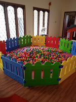 Little Fingers Plastic Beautiful Baby Ball Pool Ball Pit + 100 Play Balls -(Hexagon)