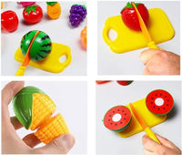 Little Fingers Kids Play Fruits n Vegetables (Fruits Cutting Big)
