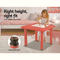 Little Fingers Intra Kids Strong and Sturdy School Study Half Round Moon Kids Table