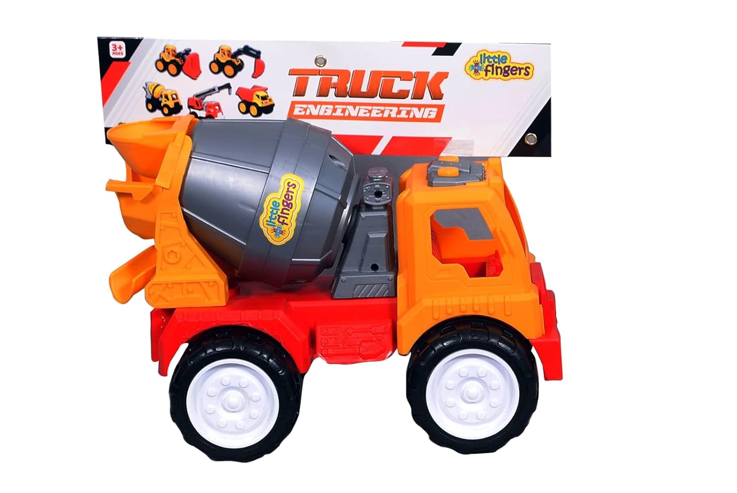 Little Fingers RMC Plastic Construction Vehicles Toys for Kids (RMC)
