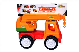 Little Fingers Crane Plastic Construction Vehicles Toys for Kids (Crane)