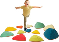 Little Fingers Soft Sensory Balance Beam Ring – Stepping Stones for Kids, Indoor Physical Activity & Coordination Development
