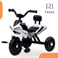 eHomeKart FunRide R1 Kids Tricycle - Front Headlight and Musical - 2 Years to 5 Years - Trike for Indoor and Outdoor - Up to 30 Kgs - Made in India (Blue)