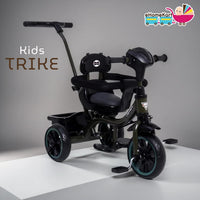 Fun Ride Kids Aster Tricycle with 360 Rotatable Seat, Parental Control Handle for 1.5 to 5 Years - Musical Trike for Kids with Safety Handle for Boys and Girls (Green)