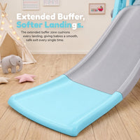 eHomeKart Garden Slide for Kids - Super Garden Slider with Extended Buffer Zone - for Boys and Girls - Perfect for Home/Indoor or Outdoor - 140 X 62 X 85 cm (Super Slider)
