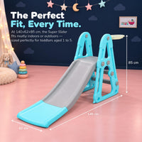 eHomeKart Garden Slide for Kids - eHomeKart School Bus Garden Slider - Perfect for Home/Indoor or Outdoor - L125 x B47 x H80 cm
