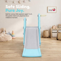 eHomeKart Garden Slide for Kids - Super Garden Slider with Extended Buffer Zone - for Boys and Girls - Perfect for Home/Indoor or Outdoor - 140 X 62 X 85 cm (Super Slider)
