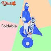 FunRide Tricycle for Kids with Music and Lights - Charlie Foldable Baby Tricycles - Trikes for Boys and Girls 18-36 Months - (Weight - Upto 18 Kg)