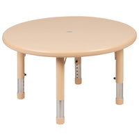 Little Fingers in Plastic Adjustable Round Activity Table