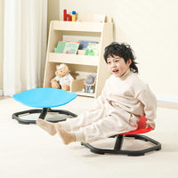 Little Fingers Hover Spin Seat for Kids & Adults | Indoor Spinning Balance Seat for Fun, Play & Movement | Sturdy Rocker Swivel Seat | Color may Vary