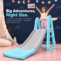 eHomeKart Garden Slide for Kids - eHomeKart School Bus Garden Slider - Perfect for Home/Indoor or Outdoor - L125 x B47 x H80 cm