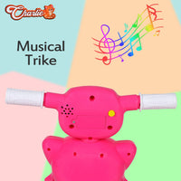 FunRide Tricycle for Kids with Music and Lights - Charlie Foldable Baby Tricycles - Trikes for Boys and Girls 18-36 Months - (Weight - Upto 18 Kg)