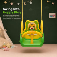 eHomeKart Swing for Kids - 3-in-1 Adjustable Baby Swing Toy for Indoor and Outdoor - for Boys and Girls of Age 6 Months+ (Pink)