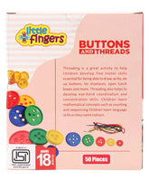 Little Fingers Bullet Blocks Multicolor - 42 Pieces