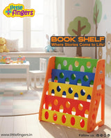 Intra Kids Plastic Bookshelf Magazine Holder for School/Office/Reception Living Room Furniture : Bookcases, Multicolour