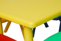 Little Fingers Intra Kids Strong and Sturdy School Study Half Round Moon Kids Table