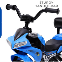 eHomeKart FunRide R1 Kids Tricycle - Front Headlight and Musical - 2 Years to 5 Years - Trike for Indoor and Outdoor - Up to 30 Kgs - Made in India (Blue)