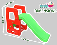 eHomeKart Garden Slide for Kids - eHomeKart School Bus Garden Slider - Perfect for Home/Indoor or Outdoor - L125 x B47 x H80 cm