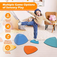 Little Fingers Soft Sensory Balance Beam Ring – Stepping Stones for Kids, Indoor Physical Activity & Coordination Development