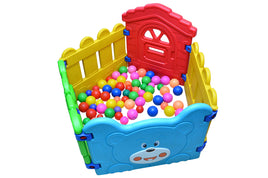 Little Fingers Kids Baby Play Balls, for Playgrounds, Water, Sand, Foam, Tent Houses, Ball Pool (6.5cm) - 75 Balls