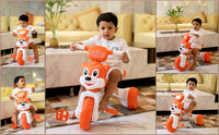 FunRide Tricycle for Kids with Music and Lights - Charlie Foldable Baby Tricycles - Trikes for Boys and Girls 18-36 Months - (Weight - Upto 18 Kg)