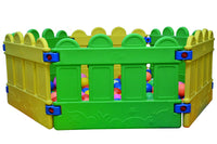 Little Fingers Plastic Beautiful Baby Ball Pool Ball Pit + 100 Play Balls -(Hexagon)
