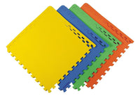 Eva Kid's Interlocking Multi Color Play Mat - 10 Mm Thickness - Set Of 4 Tiles - 60 Cm X 60 Cm Each Tile