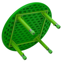 Little Fingers in Plastic Adjustable Round Activity Table