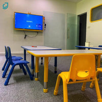 Little Fingers Strong Kids Chair with metal handle Seat Height: 30 cms