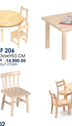 LF 206 LF 206 – Premium Wooden Round Table — catalogue image