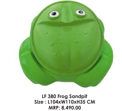 LF 380 Frog Sandpit